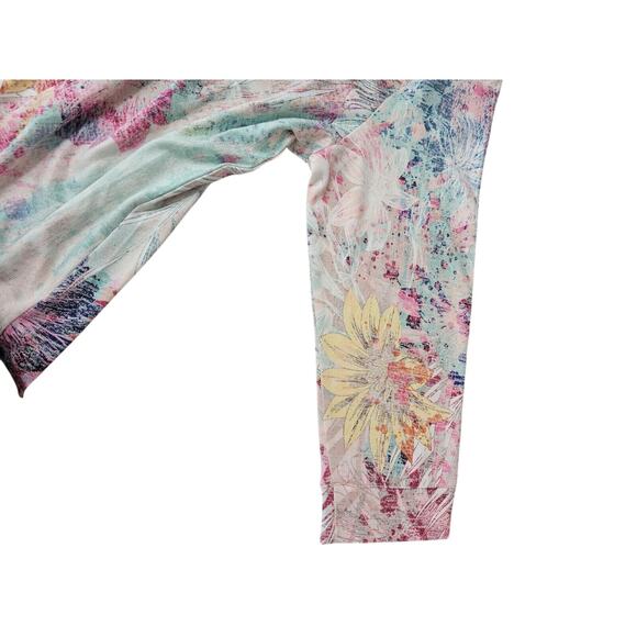 Christopher & Banks Womens Sz XL NWT Multicolor Floral Fairy Soft Relaxed Blouse - Picture 6 of 13